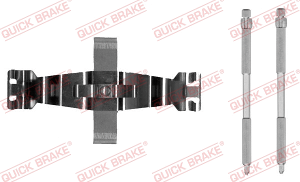Accessory Kit, disc brake pad (109-0022-1)