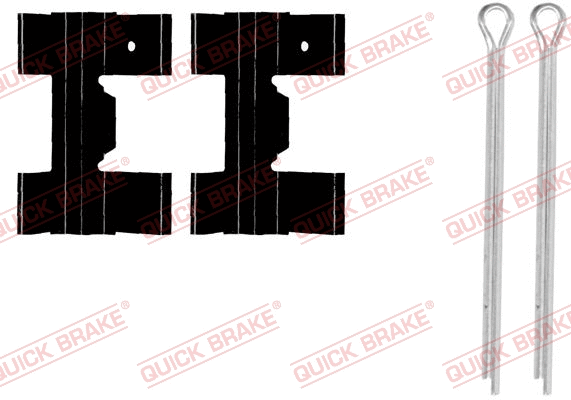 Accessory Kit, disc brake pad (109-0951-1)