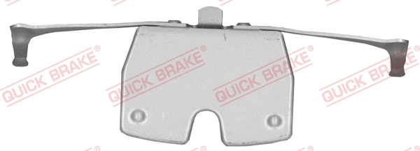 Accessory Kit, disc brake pad (109-1851R-1)