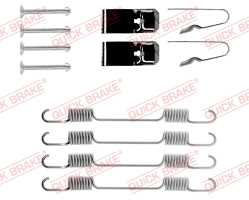 Accessory Kit, brake shoes (105-0602)