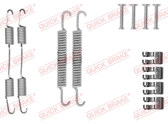 Accessory Kit, brake shoes (105-0666)