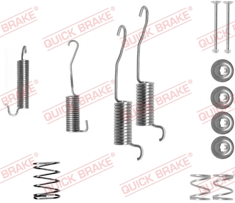 Accessory Kit, brake shoes (105-0776-1R)