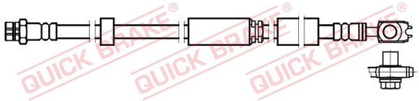 Brake Hose (58.892X)