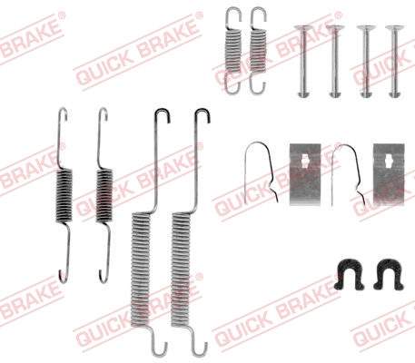 Accessory Kit, brake shoes (105-0668)