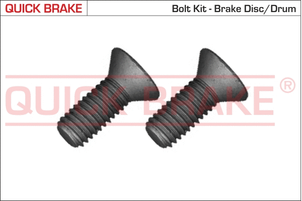 Screw Set, brake disc (11676K)