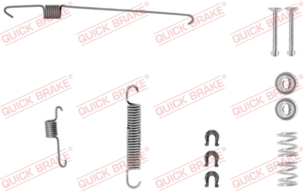 Accessory Kit, brake shoes (105-0001-1L)