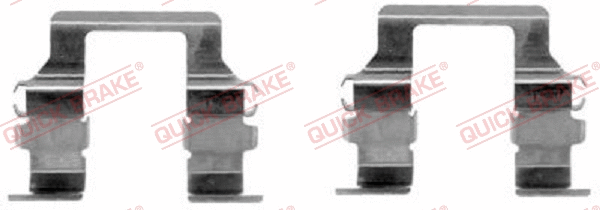 Accessory Kit, disc brake pad (109-1164-1)