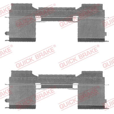 Accessory Kit, disc brake pad (109-1729-1)