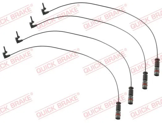 Warning Contact, brake pad wear (WS 0118 A)
