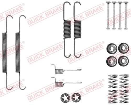 Accessory Kit, parking brake shoes (105-0037)