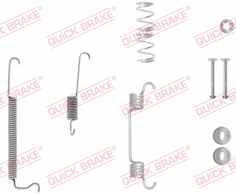 Accessory Kit, brake shoes (105-0043-1)