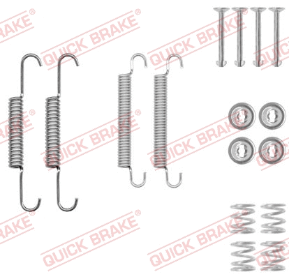 Accessory Kit, parking brake shoes (105-0020)