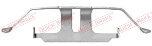 Accessory Kit, disc brake pad (109-1884R-1)