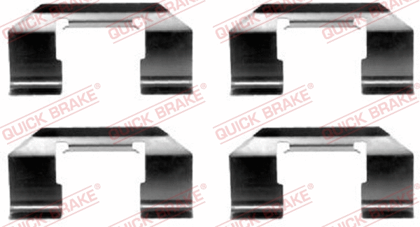 Accessory Kit, disc brake pad (109-1174)