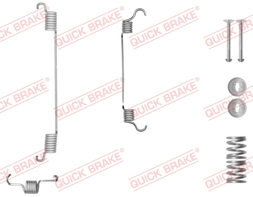 Accessory Kit, brake shoes (105-0034-1L)