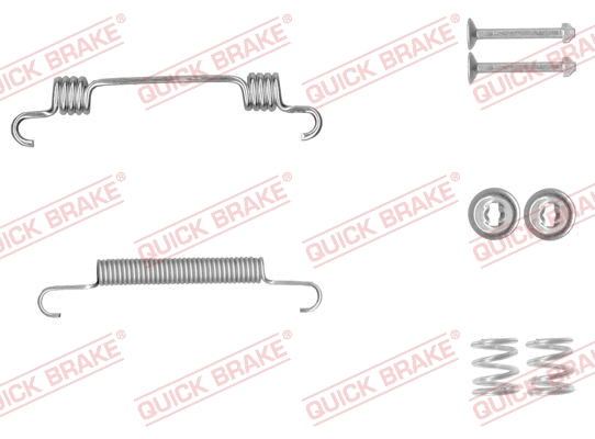 Accessory Kit, parking brake shoes (105-0887-1)