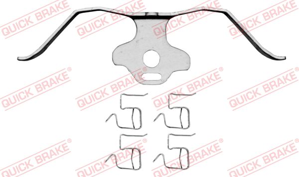 Accessory Kit, disc brake pad (109-0181R-1)