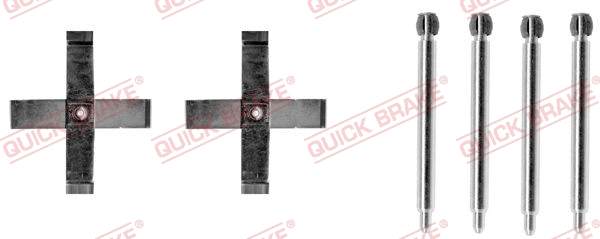 Accessory Kit, disc brake pad (109-1271)