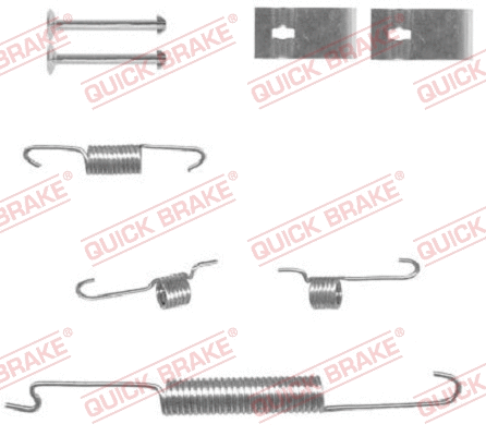 Accessory Kit, brake shoes (105-0863-1)