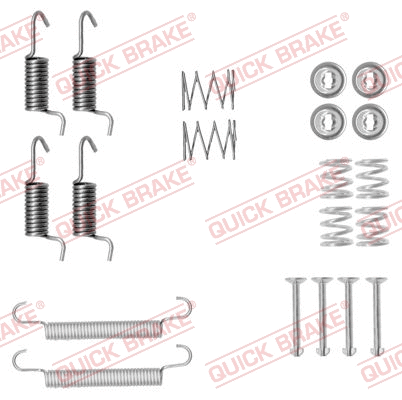 Accessory Kit, parking brake shoes (105-0899)