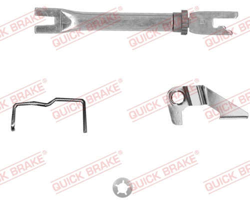 Adjuster Set, drum brake (10253014-1L)