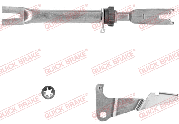 Adjuster Set, drum brake (10253002-1L)