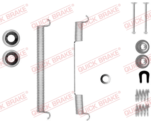 Accessory Kit, brake shoes (105-0543-1)