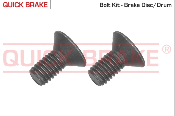 Screw Set, brake disc (11665K)