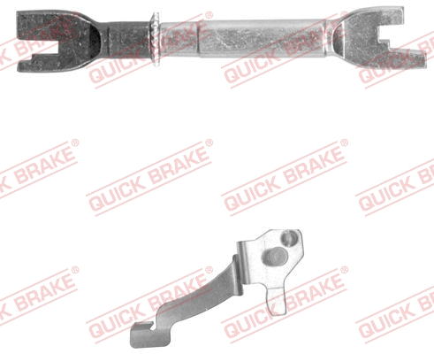 Adjuster Set, drum brake (10853009-1R)