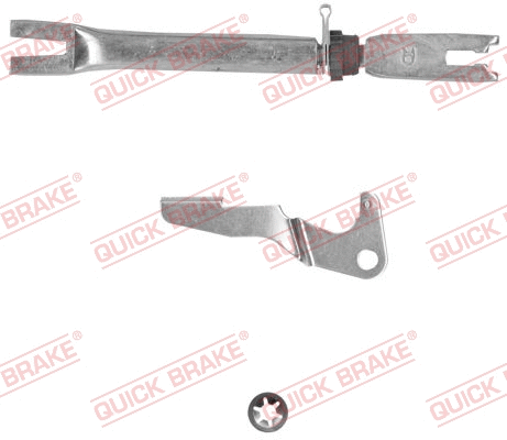 Adjuster Set, drum brake (10253008-1R)