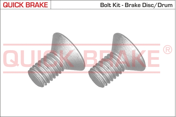 Screw Set, brake disc (11669K)