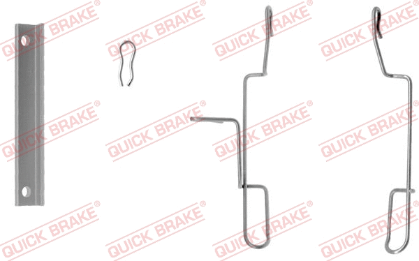 Accessory Kit, disc brake pad (109-1188-1L)