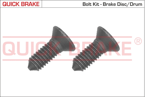 Screw Set, brake disc (11667K)