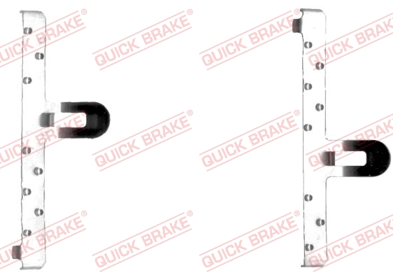 Accessory Kit, disc brake pad (109-1048-1)