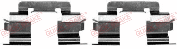 Accessory Kit, disc brake pad (109-1216-1)