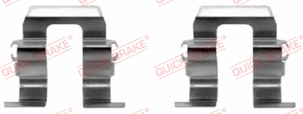 Accessory Kit, disc brake pad (109-1259-1)