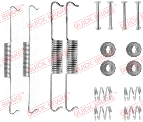 Accessory Kit, brake shoes (105-0521)