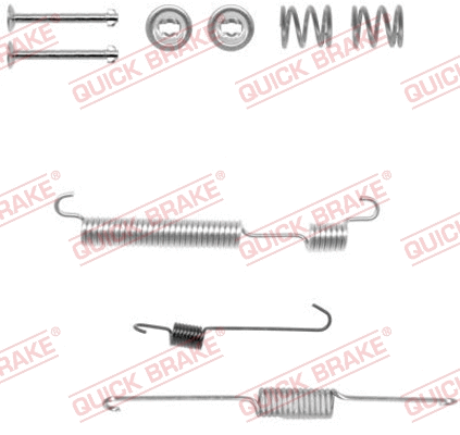 Accessory Kit, brake shoes (105-0822-1L)