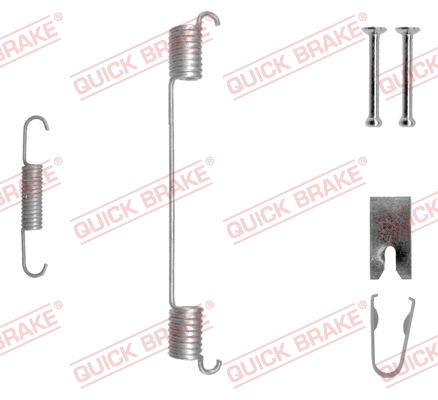 Accessory Kit, brake shoes (105-0883-1)