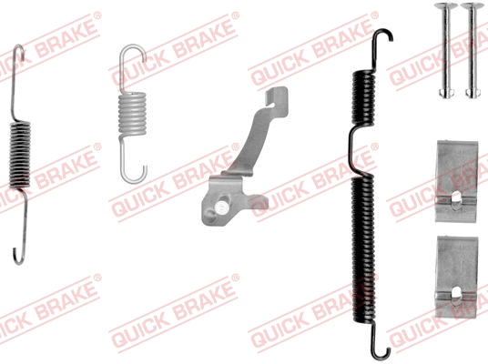 Accessory Kit, brake shoes (105-0017X-1L)