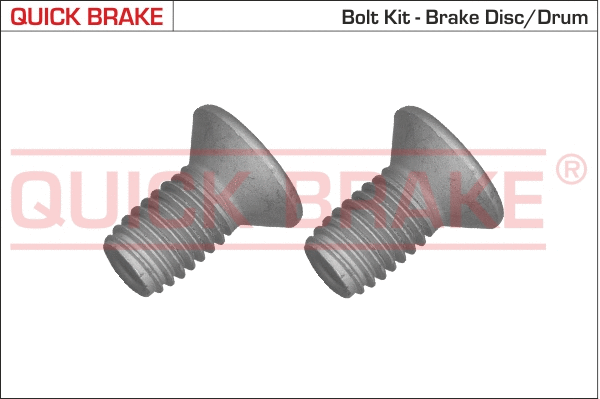 Screw Set, brake disc (11670K)