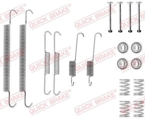 Accessory Kit, brake shoes (105-0757)