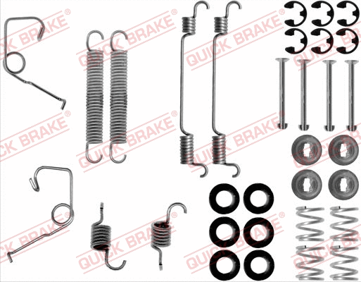 Accessory Kit, brake shoes (105-0706)