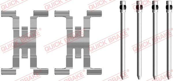 Accessory Kit, disc brake pad (109-0082)