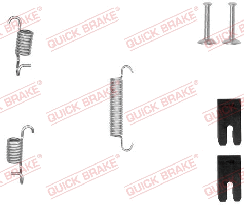 Accessory Kit, parking brake shoes (105-0850-1)