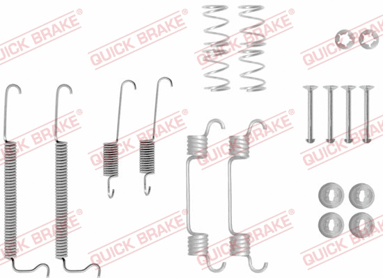 Accessory Kit, brake shoes (105-0043)
