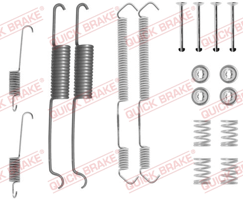 Accessory Kit, brake shoes (105-0691)