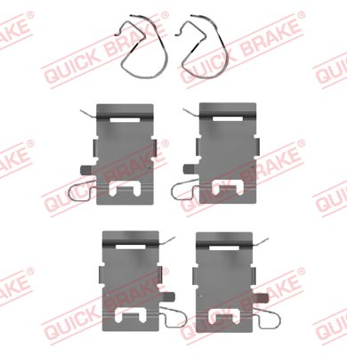 Accessory Kit, disc brake pad (109-0183R-1)