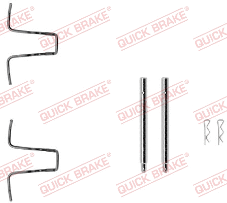 Accessory Kit, disc brake pad (109-0976-1)