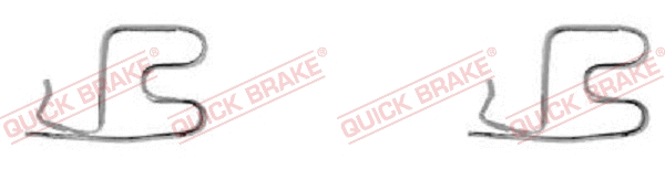 Accessory Kit, disc brake pad (109-1219-1)
